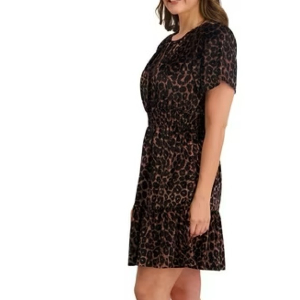 French Connection Velvet Mini Dress - Picture 3 of 11